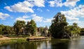 Castle and Lake of the Rodo Park, Montevideo, Uruguay