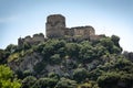 Castle of Lanos in Ocio village, Alava, Spain Royalty Free Stock Photo