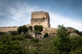 Castle of Lanos in Ocio village, Alava, Spain Royalty Free Stock Photo