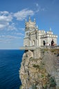 Castle Lastochkino Gnezdo Royalty Free Stock Photo