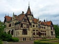 Castle Lesna at ZOO Lesna, Zlin, Czech Republic Royalty Free Stock Photo