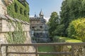 Castle Lichtenstein - Auxiliary building with tower Royalty Free Stock Photo