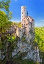 Castle Lichtenstein, Germany Royalty Free Stock Photo