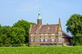 Castle-like building in a rural setting