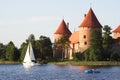 Castle in Lithuania Royalty Free Stock Photo