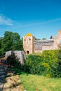 Castle Of The Livonian Order, ruins in Sigulda, Latvia