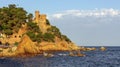 Castle at Lloret De Mar, Costa Brava, Spain