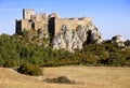 Castle of Loarre, Aragon, Spain Royalty Free Stock Photo