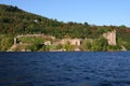 Castle on Loch Ness Royalty Free Stock Photo