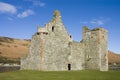 Castle at Lochranza in Scotland Royalty Free Stock Photo