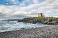 Castle looking out to the Sea Royalty Free Stock Photo