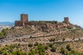 Castle in lorca overlooking the town, Spain Royalty Free Stock Photo