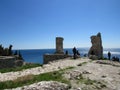 Castle of Lykourgos Logothetis in Samos, Greece Royalty Free Stock Photo