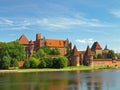 The castle Malbork Royalty Free Stock Photo