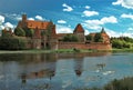 The castle in Malbork - Poland.