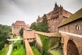 The Castle Malbork in Poland Royalty Free Stock Photo