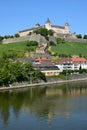 Castle Marienberg in WÃÂ¼rzburg, Germany Royalty Free Stock Photo