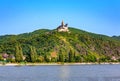 Castle Marksburg, Braubach, Rhineland-Palatinate, Germany, Europe Royalty Free Stock Photo