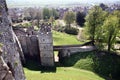 Castle medieval English Arundel Royalty Free Stock Photo