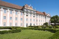 Castle Meersburg, Lake Constance, new Castle and formal garden Royalty Free Stock Photo