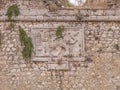 The Castle of Methoni is a medieval fortification in the port town of Methoni, Messenia, in southwestern Greece. Royalty Free Stock Photo