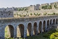 The castle of Methoni Messenia Peloponnese Greece - medieval Venetian fortification Royalty Free Stock Photo