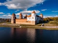 Castle Mir complex historical Belarus Royalty Free Stock Photo