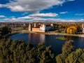 Castle Mir complex historical Belarus Royalty Free Stock Photo