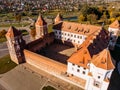 Castle Mir complex historical Belarus Royalty Free Stock Photo