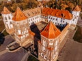 Castle Mir complex historical Belarus Royalty Free Stock Photo