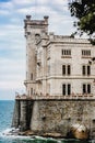 Castle miramare of trieste