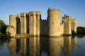 Castle and moat Royalty Free Stock Photo