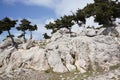 Castle of Monolithos, Rhodes island, Greece Royalty Free Stock Photo