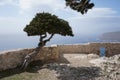 Castle of Monolithos, Rhodes island, Greece Royalty Free Stock Photo