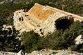 The Castle of Monolithos ruins, Rhodes Royalty Free Stock Photo