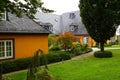 Castle Montabaur surrounded by garden, Germany Royalty Free Stock Photo