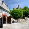 Castle of Montaldo Dora Royalty Free Stock Photo
