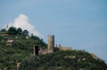 Castle of Monte Ursino. Noli - Liguria, Italy