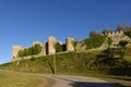 Castle of Montemor o velho, Beiras region, Royalty Free Stock Photo