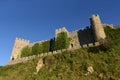 Castle of Montemor o velho, Beiras region, Royalty Free Stock Photo