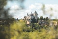 Castle of Montfort in Dordogne, France Royalty Free Stock Photo