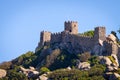 The Castle of the Moors is a hilltop medieval castle in Sintra, Portugal Royalty Free Stock Photo