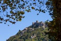 The Castle of the Moors is a hilltop medieval castle in Sintra, Portugal Royalty Free Stock Photo