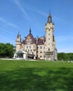 Castle in Moszna, Poland Royalty Free Stock Photo