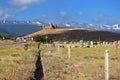 Castle and mountains, La Calahorra, Spain. Royalty Free Stock Photo