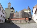 Castle in Mucachevo. Ukraine.