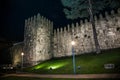 Castle Muralha Fernandina in the historical center of Porto, Portugal Royalty Free Stock Photo