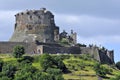 Castle of Murol in central France Royalty Free Stock Photo