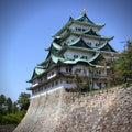 Castle in Nagoya, Japan Royalty Free Stock Photo