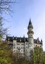 Castle Neuschwanstein. Bavaria, Germany, Palace Royalty Free Stock Photo